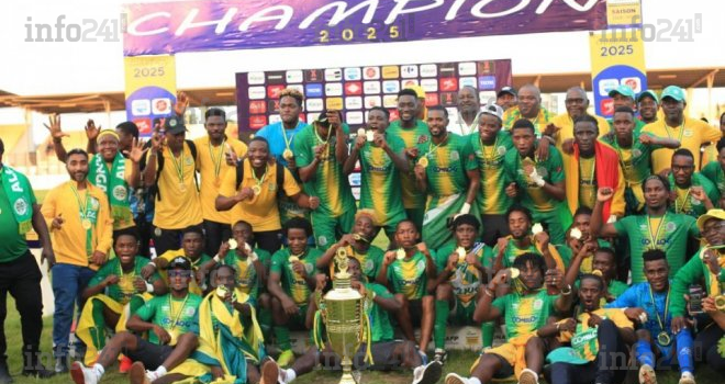 National Foot 1 &nbsp;: Mangasport invaincu décroche sa 10e étoile, CF Mounana et CS Bendjé relégués&nbsp;! 