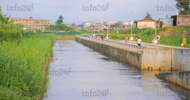 Le chantier du bassin versant de Nzeng-Ayong enfin livré après 6 ans de travaux