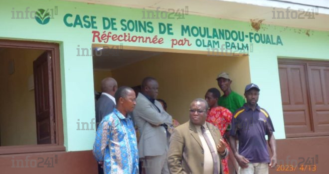 Mouila&nbsp;: Olam Palm Gabon pose plusieurs actions au bénéfice des populations riveraines