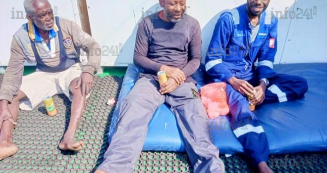 Trois pêcheurs gabonais retrouvés en mer après une semaine de survivalisme près de Port-Gentil