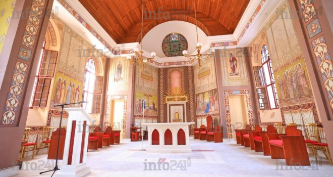 La Cathédrale Notre-Dame de Libreville fait peau neuve après des années de réfection