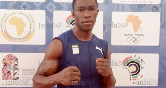 Interview de fin de compétition du boxeur Franck Mombey aux Jeux Africains 2019