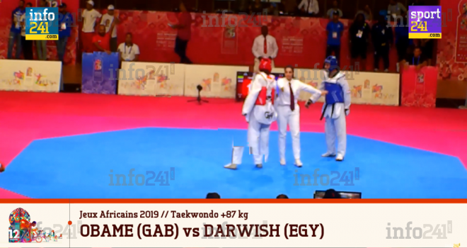 Jeux Africains 2019&nbsp;: la défaite d’Anthony OBAME vs Abdelrahman DARWISH