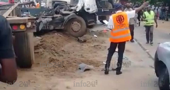 Accident à Acaé&nbsp;: grave collision entre un poids lourd et un utilitaire, circulation perturbée