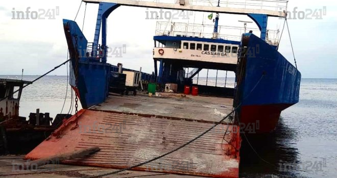 Après son naufrage raté, le navire gabonais Cassanga en partie sorti d’affaire
