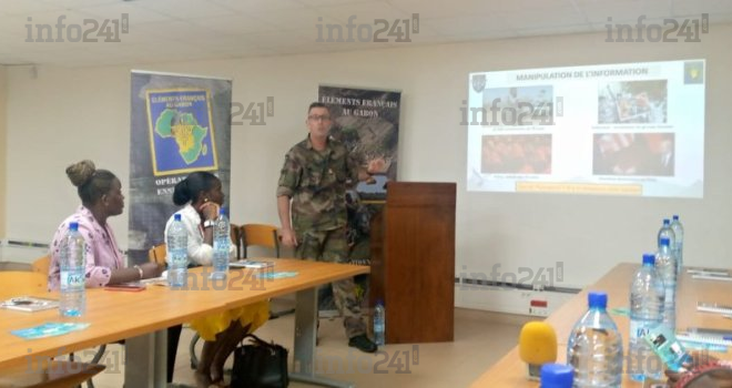 Visite du Camp de Gaulle&nbsp;: Collaboration renforcée entre les médias gabonais et les Éléments Français