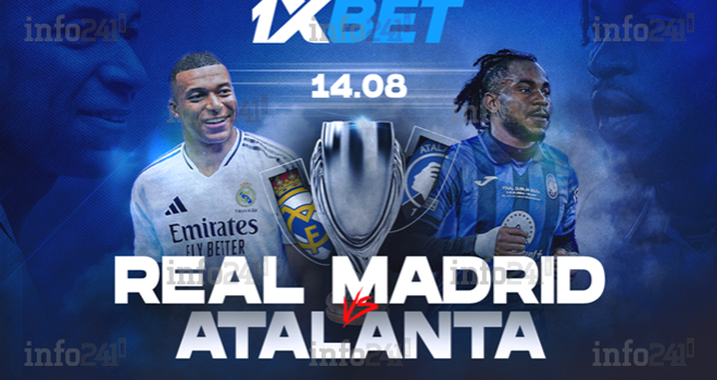 Real Madrid vs Atalanta&nbsp;: choisissez votre favori pour la Supercoupe d’Europe avec 1xBet&nbsp;!