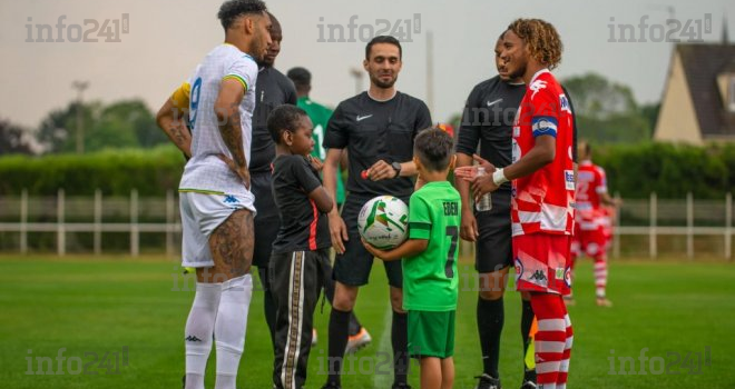 Match amical&nbsp;: le Gabon écrase facilement en France une petite équipe de 4e division