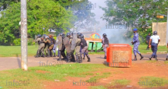USTM&nbsp;: Des étudiants gazés par la police gabonaise pour avoir réclamé la reprise des cours